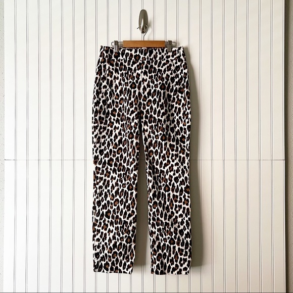 J. Crew Size 4 Remi Pant in Leopard - Picture 1 of 5